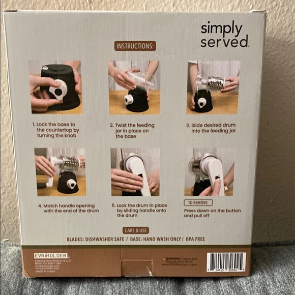 Simply Served Countertop Grater - Picture 3 of 5